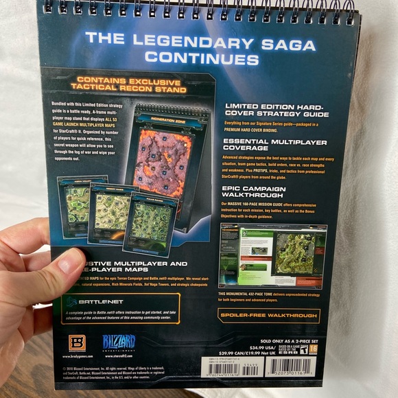 VTG Computer Game Star Craft Wings of Liberty Multiplayer Tactical Recon Stand - Picture 9 of 10